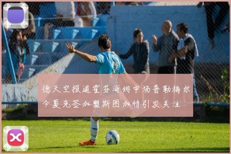 德天空报道霍芬海姆中场普勒梅尔今夏免签加盟斯图加特引发关注