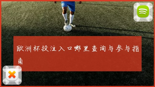 欧洲杯投注入口哪里查询与参与指南