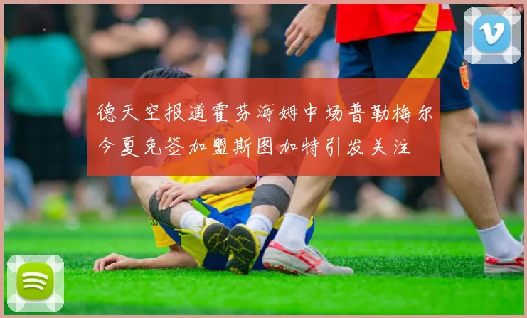 德天空报道霍芬海姆中场普勒梅尔今夏免签加盟斯图加特引发关注