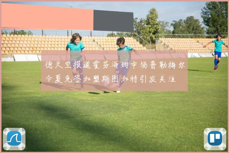德天空报道霍芬海姆中场普勒梅尔今夏免签加盟斯图加特引发关注