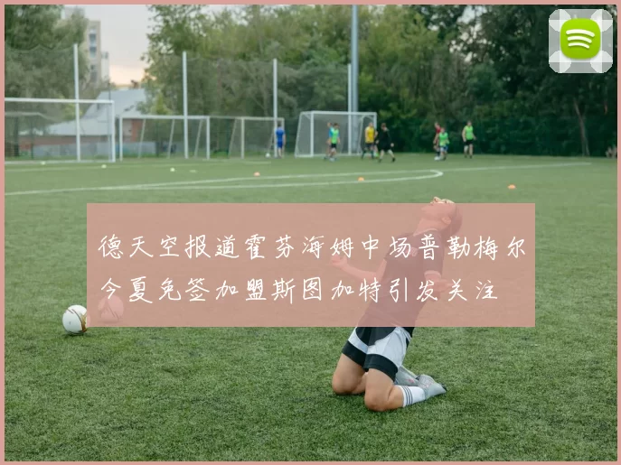 德天空报道霍芬海姆中场普勒梅尔今夏免签加盟斯图加特引发关注